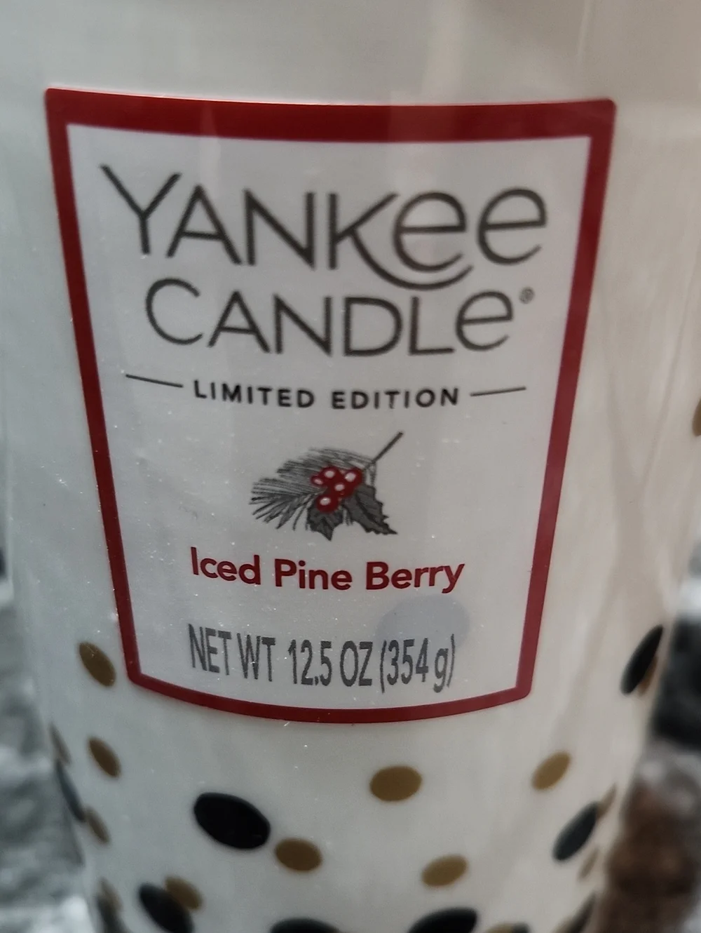 LIMITED EDITION YANKEE CANDLE 